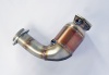 SS247204 - Supersprint Rear exhaust Right - Left Racing +  Metallic catalytic converter 100CPSI