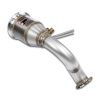 SS249581 - Supersprint Downpipe Left with  Metallic catalytic converter