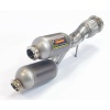 SS350622 - Supersprint Y-Pipe left with metallic catalytic converter