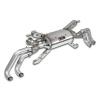 SS350854 - Supersprint Rear exhaust with valves Right - Left 4 exits(Deletes the stock, main catalytics - fits to the stock endpipes)-13,0 Kg