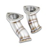SS401911 - Supersprint Connecting pipes kit Right - Left For OEM headers(Left / Right Hand Drive)