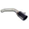SS402374 - Supersprint Rear pipe Right Gun Metal Grey O120(Muffler delete)