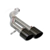 SS402886 - Supersprint Rear pipe Left OO100 Black