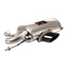 SS441805 - Supersprint Rear Exhaust Gun Metal Grey oval tail pipe 150x105 with bypass valve SS441805 - Supersprint Rear Exhaust Gun Metal Grey oval tail pipe 150x105 with bypass valve