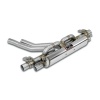 SS442454 - Supersprint Rear exhaust with valves right - left