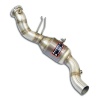 SS451841 - Supersprint Downpipe Left + Metallic catalytic converter