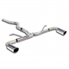 SS521714 - Supersprint Connecting pipe + rear pipe Right O90 - Left O90(Muffler delete)