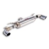 SS522324 - Supersprint Rear exhaust Right O100 - Left O100 with valve
