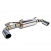 SS522524 - Supersprint Rear exhaust Right O100 - Left O100 with valve