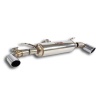 SS522624 - Supersprint Rear exhaust Right O100 - Left O100 with valve