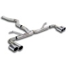 SS523816 - Supersprint Connecting pipe + rear pipe Right OO80 - Left OO80(Muffler delete)