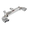 SS527026 - Supersprint Rear exhaust Right OO90 - Left OO90 with valve