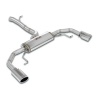 SS528004 - Supersprint Connecting pipe + rear exhaust Right O100 - Left O100