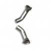 SS530411 - Supersprint Connecting pipes kit Right - Left for OEM manifold. (replaces first kat.)
