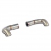 SS721414 - Supersprint Exit pipes kit Right - Left Stealth for OEM bumper + diffuser(Turned down) SS721414 - Supersprint Exit pipes kit Right - Left Stealth for OEM bumper + diffuser(Turned down)