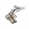 SS723334 - Supersprint Rear exhaust Left with valve