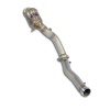 SS724821 - Supersprint Downpipe Right + Metallic pre-catalytic converter(Replaces 2°catalytic converter)