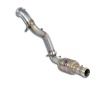 SS724861 - Supersprint Downpipe Right + Metallic catalytic converter(Replaces pre-catalytic converter)