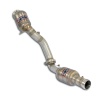 SS724871 - Supersprint Downpipe Right + double metallic catalytic converterWith bungs for the pressure sensor