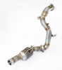 SS724961 - Supersprint Downpipe Right + Metallic catalytic converter(Replaces pre-catalytic converter)