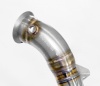 SS724981 - Supersprint Downpipe Left + Metallic catalytic converter(Replaces pre-catalytic converter)