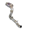 SS725041 - Supersprint Downpipe Left + Metallic pre-catalytic converterDeletes the secondary catalytic + GPF