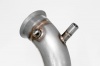 SS725311 - Supersprint Downpipe kit Right + Left(Replaces catalytic converter + GPF)With bungs for the pressure sensor / EGT