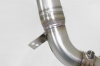 SS725361 - Supersprint Downpipe Right + Metallic catalytic converter(Replaces pre-catalytic converter + GPF)With bungs for the pressure sensor / EGT