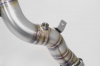 SS725361 - Supersprint Downpipe Right + Metallic catalytic converter(Replaces pre-catalytic converter + GPF)With bungs for the pressure sensor / EGT
