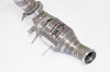 SS725361 - Supersprint Downpipe Right + Metallic catalytic converter(Replaces pre-catalytic converter + GPF)With bungs for the pressure sensor / EGT