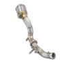 SS725421 - Supersprint Downpipe Right + primary catalytic 200CPSIDeletes the secondary catalytic