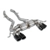 SS745846 - Supersprint Rear exhaust Race Right OO100 + Left OO100 Gun Metal Grey