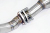 SS762021 - Supersprint Downpipe Right + Metallic catalytic converter
