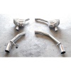 SS767214 - Supersprint Rear pipe Right O100(Muffler delete)