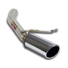 SS767224 - Supersprint Rear pipe Left O100(Muffler delete)