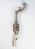 SS767702 - Supersprint Front pipe with  Metallic catalytic converter Right