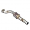 SS767732 - Supersprint Front pipe with  Metallic catalytic converter Left