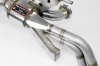 SS768334 - Supersprint Rear exhaust Racing Right - Left 4 exits(Deletes the stock, secondary catalytics - fits to the stock endpipes)-14,0 Kg