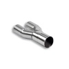 SS769223 - Supersprint Connecting pipe Y for OEM catalytic converter