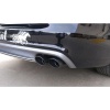 SS769577 - Supersprint Rear pipe Right 100x75 Gun Metal Grey(Muffler delete)