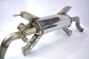 SS771254 - Supersprint Rear exhaust with valves Right - Left (Deletes the stock, secondary catalytics - fits to the stock endpipes)-14,0 Kg