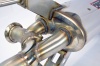 SS771254 - Supersprint Rear exhaust with valves Right - Left (Deletes the stock, secondary catalytics - fits to the stock endpipes)-14,0 Kg