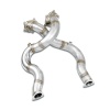 SS771311 - Supersprint Downpipe kit Right + Left(Replaces catalytic converter)