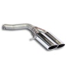 SS775917 - Supersprint Rear pipe Right 100x75(Muffler delete)