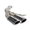 SS775927 - Supersprint Rear pipe Left 100x75(Muffler delete)