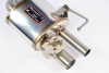 SS777536 - Supersprint Rear exhaust Left with valve