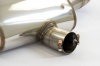 SS777827 - Supersprint Rear exhaust 2 exit Right 100x75 - 2 exit Left 100x75, with valve