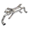 SS779254 - Supersprint Rear exhaust with valves Right - Left Suono Variabile (Deletes GPF - fits to the stock endpipes)