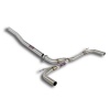 SS831514 - Supersprint Rear pipe kit Right - Left(Muffler delete)