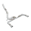 SS833165 - Supersprint Rear pipe Y-Pipe Right - Left(Muffler delete)